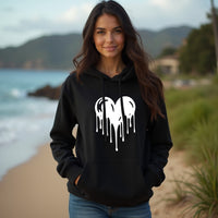 Melting Heart Unisex Hoodie – A Cool & Modern Graphic Hoodie