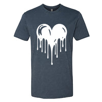 Melting Heart Men's T-Shirt – A Cool & Modern Graphic Tee