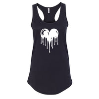 Melting Heart Women's Racerback Tank Top – A Cool & Modern Graphic Top