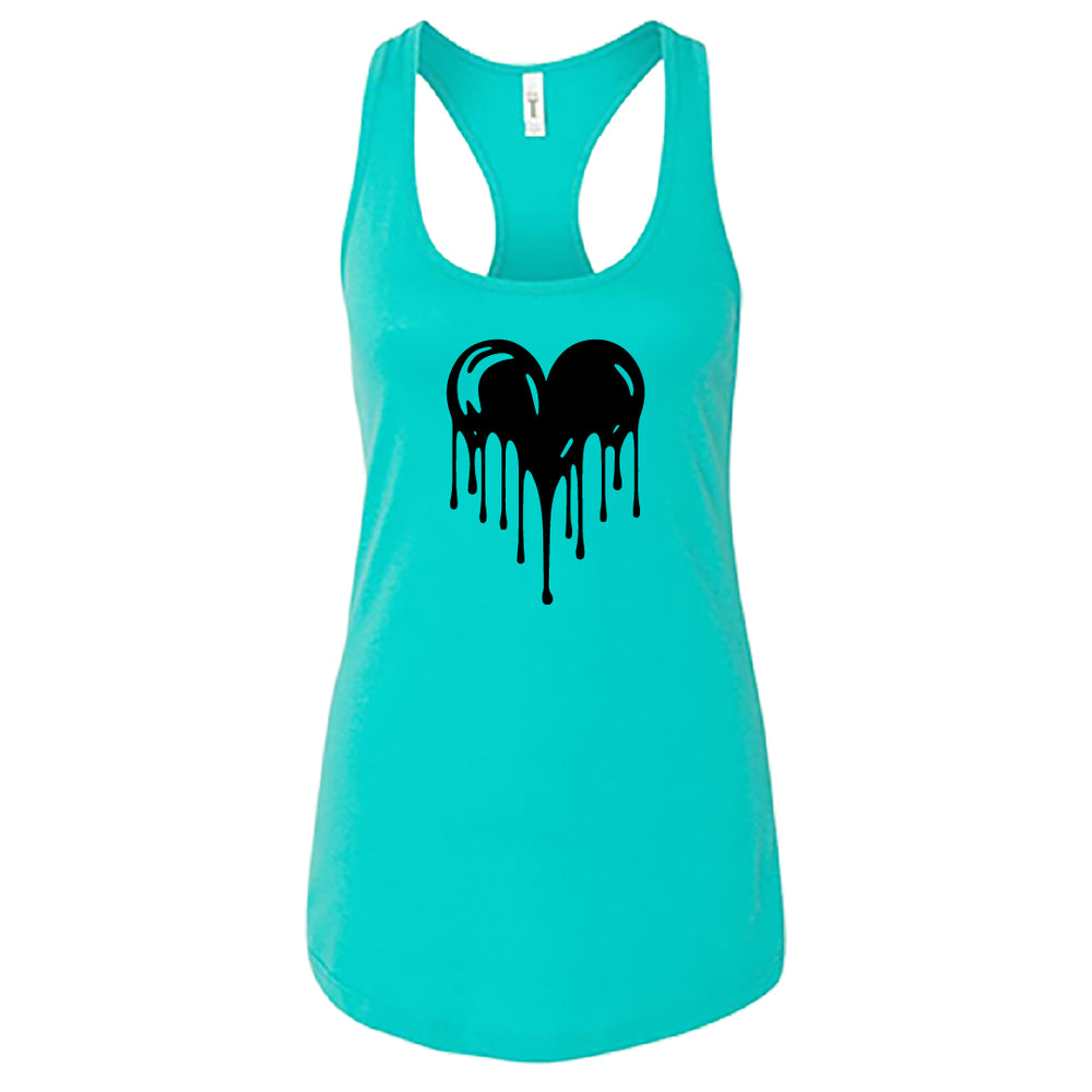 Melting Heart Women's Racerback Tank Top – A Cool & Modern Graphic Top