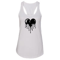 Melting Heart Women's Racerback Tank Top – A Cool & Modern Graphic Top