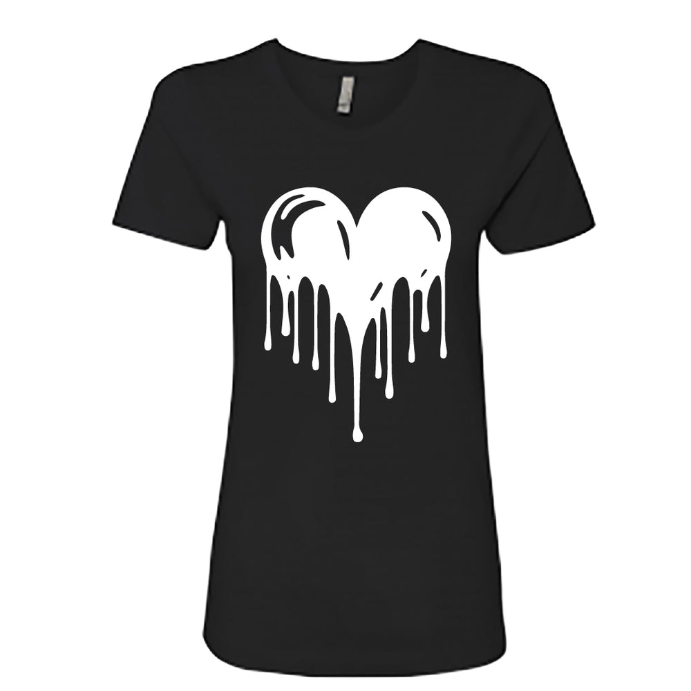 Melting Heart Women's T-Shirt – A Cool & Modern Graphic Tee
