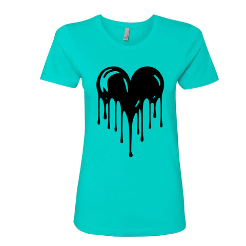 Melting Heart Women's T-Shirt – A Cool & Modern Graphic Tee