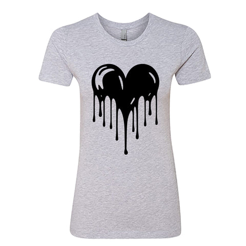 Melting Heart Women's T-Shirt – A Cool & Modern Graphic Tee