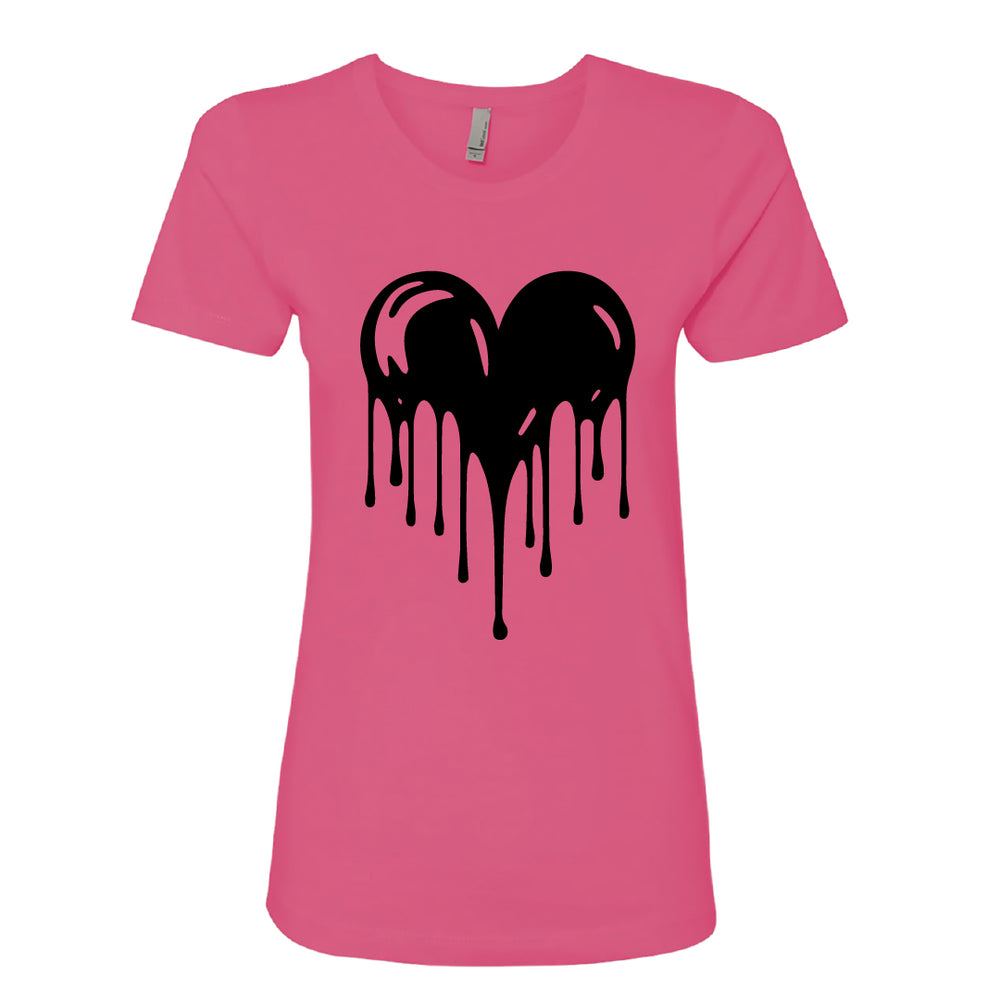 Melting Heart Women's T-Shirt – A Cool & Modern Graphic Tee