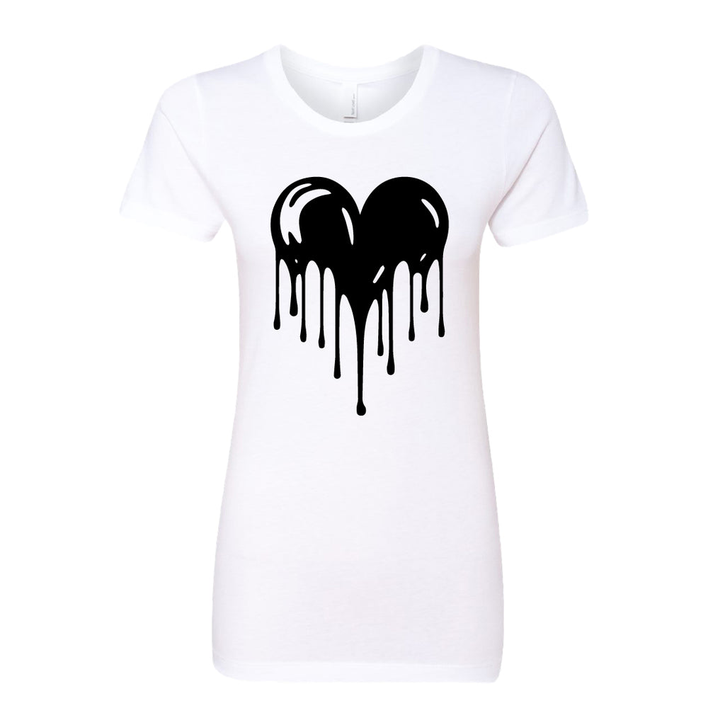 Melting Heart Women's T-Shirt – A Cool & Modern Graphic Tee