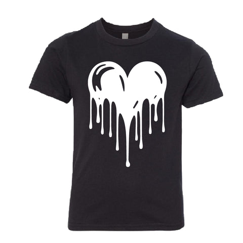 Melting Heart Youth T-Shirt – A Cool & Modern Graphic Tee for Kids