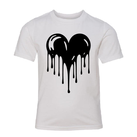 Melting Heart Youth T-Shirt – A Cool & Modern Graphic Tee for Kids