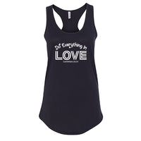 Women's "Do Everything In Love" Racerback Tank Top – Inspirational Corinthians 16:14 Design
