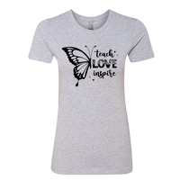 Teach Love Inspire Women’s Premium T-Shirt – Butterfly Design