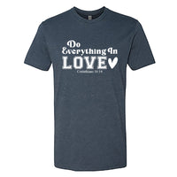 INSPIRATIONAL "Do Everything In Love" Men's T-Shirt – Faith-Based Tee