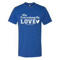 INSPIRATIONAL "Do Everything In Love" Men's T-Shirt – Faith-Based Tee
