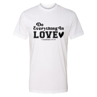 INSPIRATIONAL "Do Everything In Love" Men's T-Shirt – Faith-Based Tee