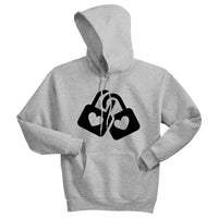 SYMBOLIC Love Locks Unisex Hoodie – Couples' Heart Padlock Sweatshirt