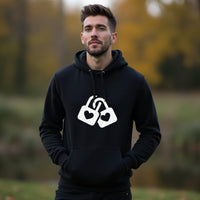 SYMBOLIC Love Locks Unisex Hoodie – Couples' Heart Padlock Sweatshirt