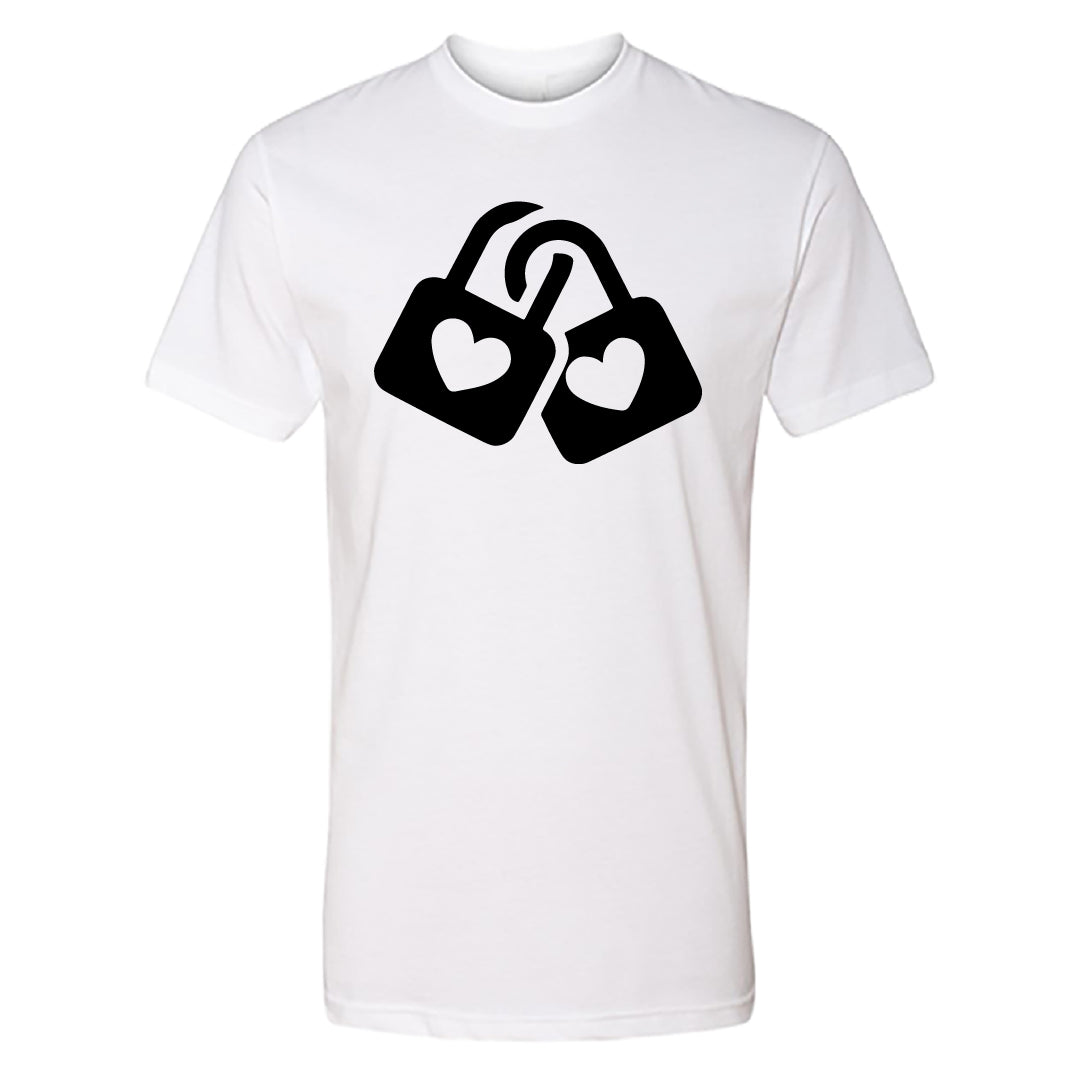 SYMBOLIC Love Locks Men's T-Shirt – Couples' Heart Padlock Tee