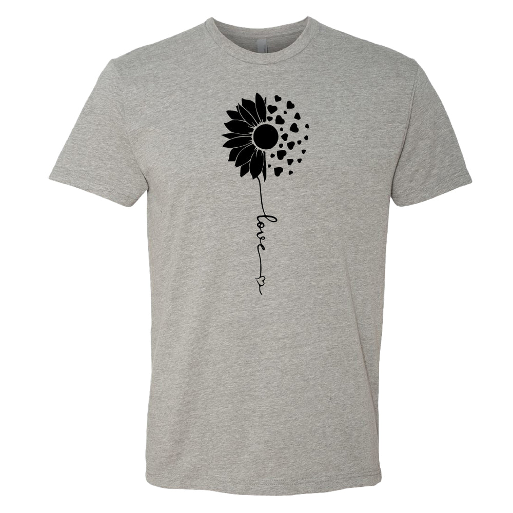 HEARTFELT Sunflower Love Men's T-Shirt – Meaningful & Stylish Floral Tee