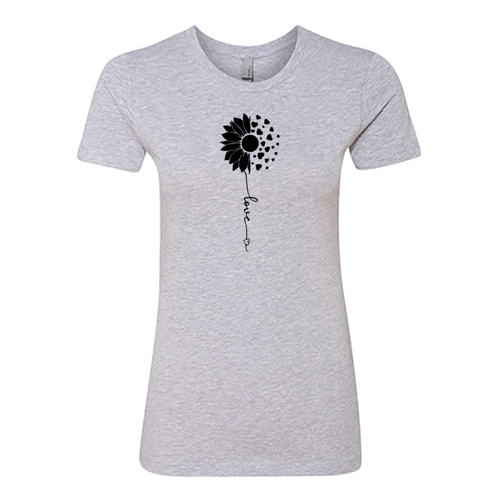 HEARTFELT Sunflower Love Women's T-Shirt – Meaningful & Stylish Floral Tee