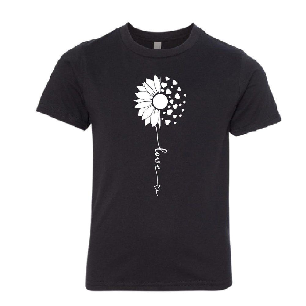 SWEET Sunflower Love Youth T-Shirt – Meaningful & Fun Floral Kids' Tee