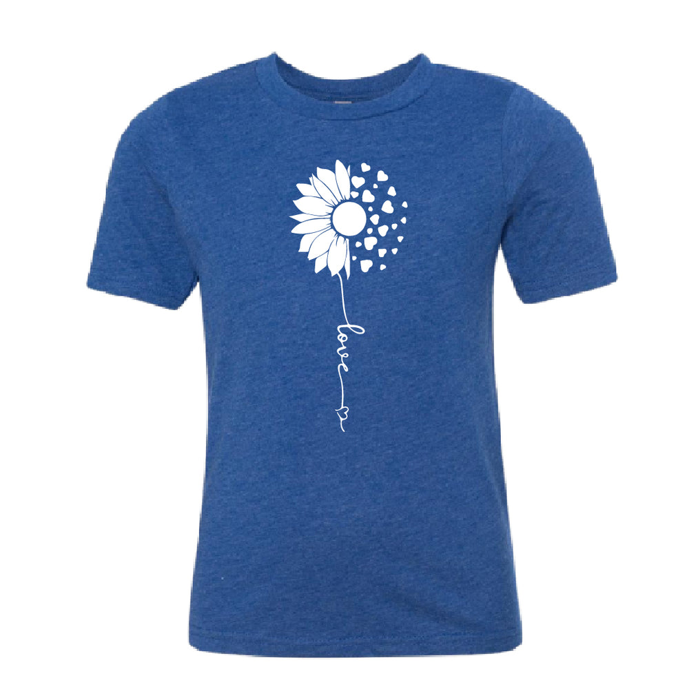 SWEET Sunflower Love Youth T-Shirt – Meaningful & Fun Floral Kids' Tee