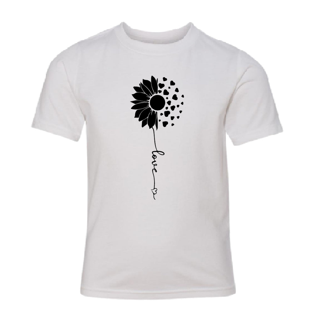 SWEET Sunflower Love Youth T-Shirt – Meaningful & Fun Floral Kids' Tee