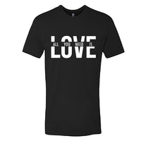 "All You Need Is Love" Men's / Unisex T-Shirt – A Timeless & Positive Graphic Tee