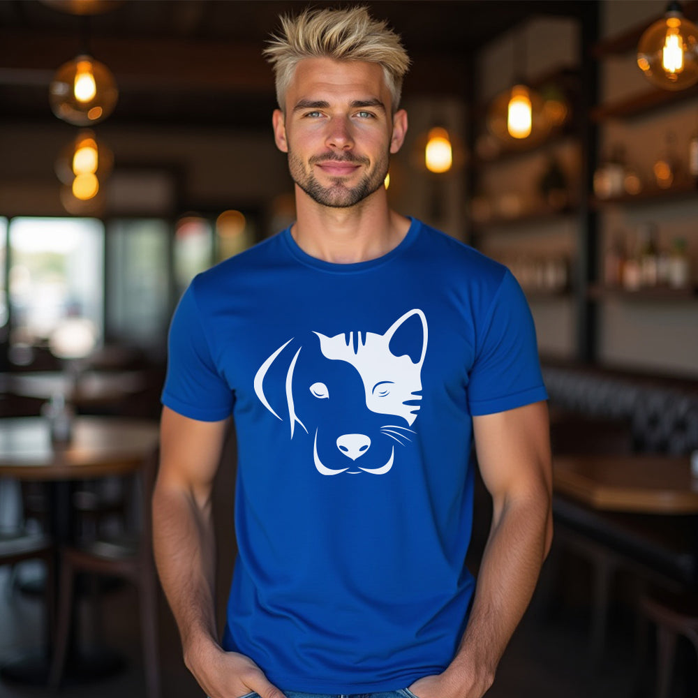 "Team Paws" Men's / Unisex T-Shirt – The Ultimate Tee for Dog and Cat Lovers