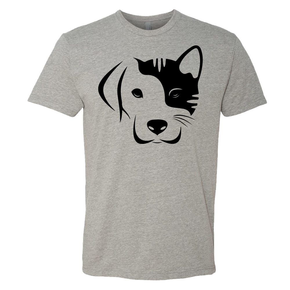 "Team Paws" Men's / Unisex T-Shirt – The Ultimate Tee for Dog and Cat Lovers