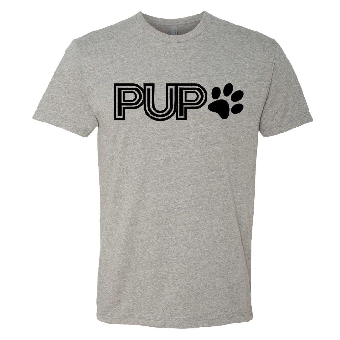 "PUP" Minimalist Men's / Unisex T-Shirt – The Go-To Tee for Dog Owners