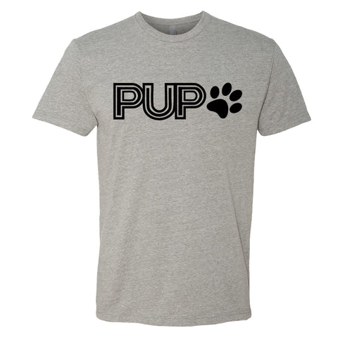"PUP" Minimalist Men's / Unisex T-Shirt – The Go-To Tee for Dog Owners