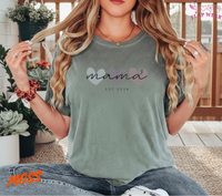 Mama 2026 Comfort Colors Shirt, New Mom Mother’s Day Gift, Mama Est 2026 Oversized T-Shirt, Pregnancy Reveal Tee, First Time Mom Gift, Women