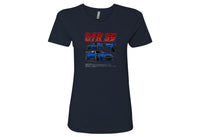 Nissan GTR 35 Women’s T-Shirt – Lightweight, Fitted Tee in Black, Hot Pink, Royal, White | Sizes Small to 2XL