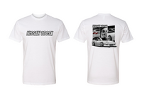 Youth Nissan 180SX Graphic T-Shirt – JDM Drift Style Tee | Sizes S–XL | Black, Royal Blue, White