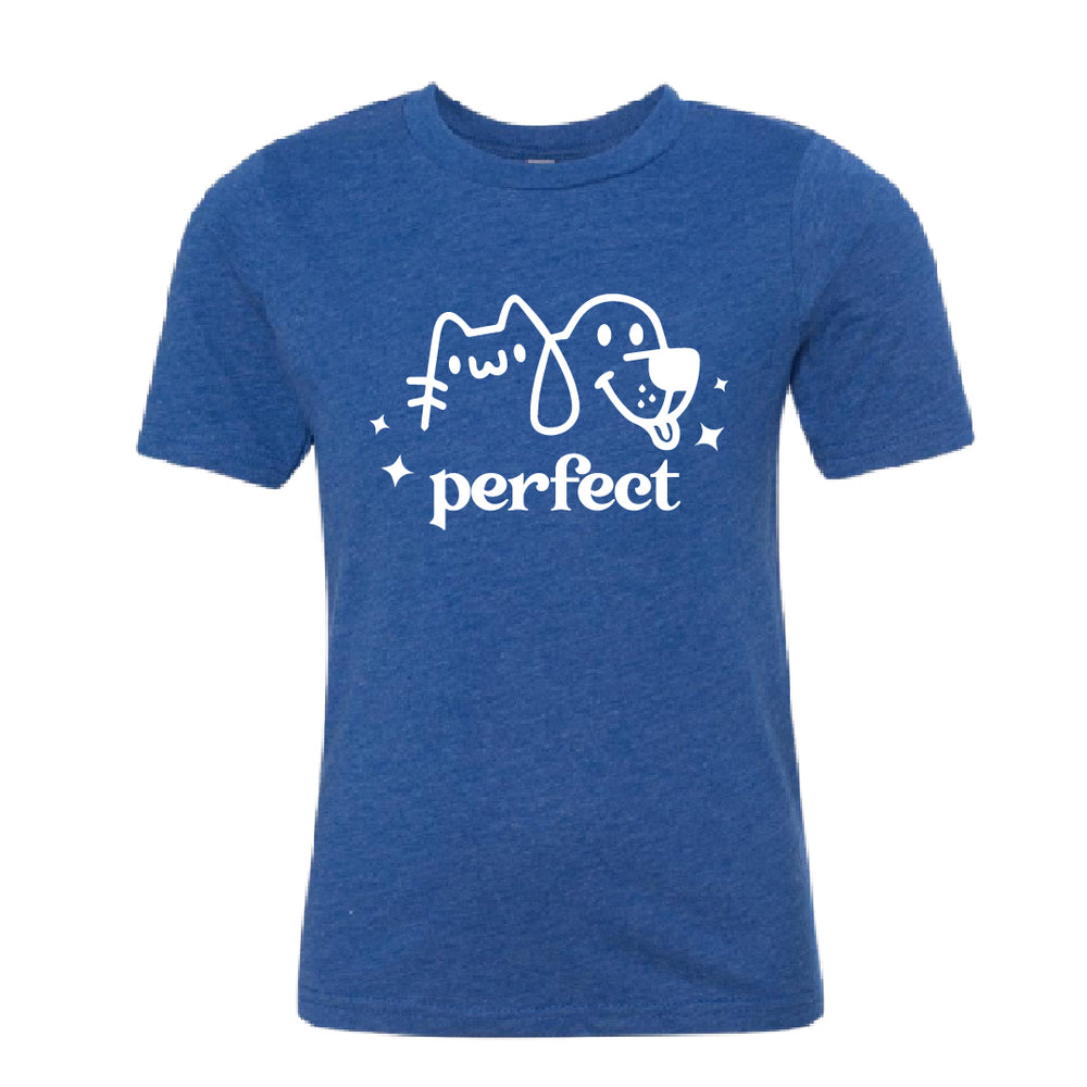 PERFECT Cat & Dog Graphic Youth T-Shirt – Fun & Comfy Pet Lover Tee