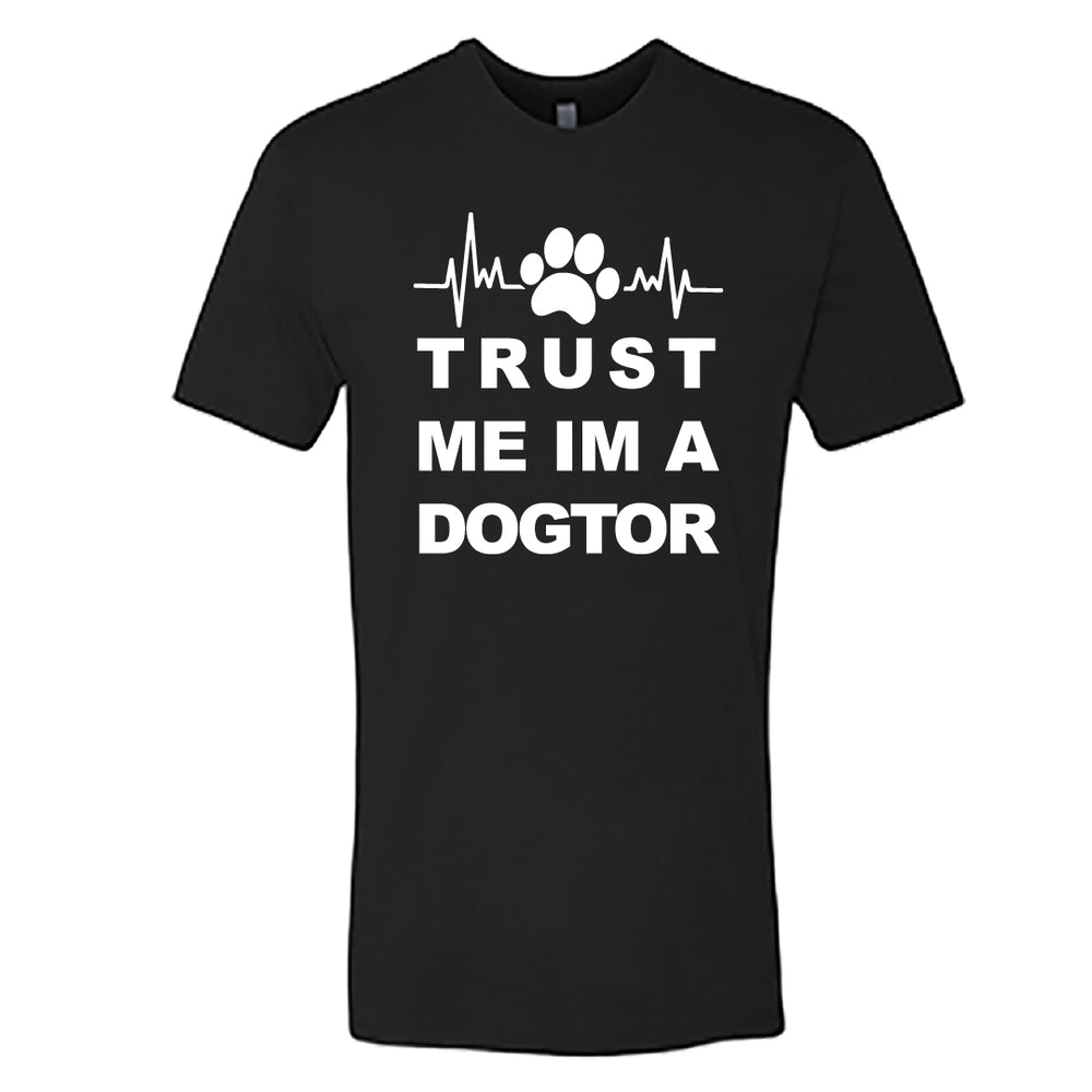 HUMOROUS "Trust Me I'm a Dogtor" Men's T-Shirt – Witty Dog Lover Tee