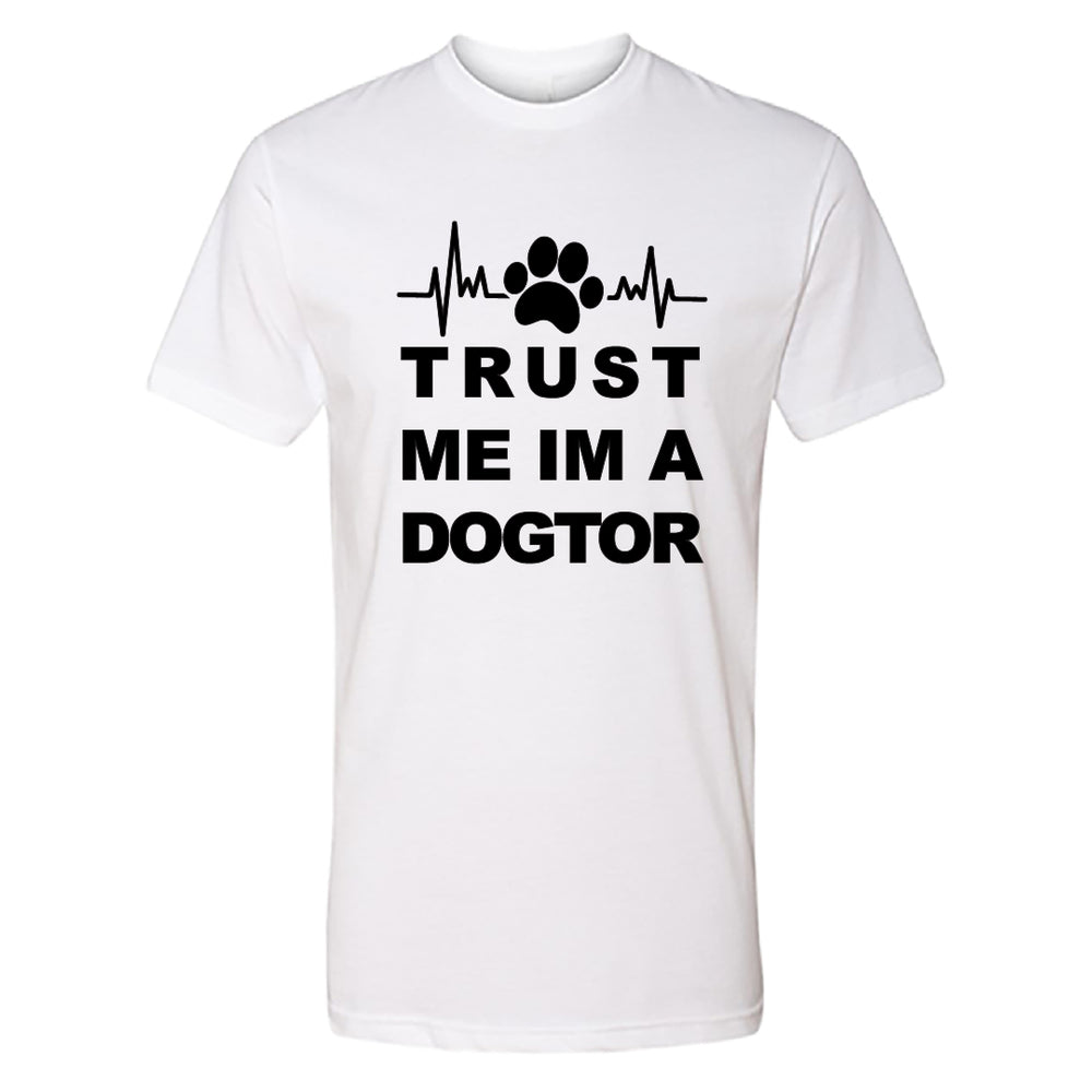 HUMOROUS "Trust Me I'm a Dogtor" Men's T-Shirt – Witty Dog Lover Tee