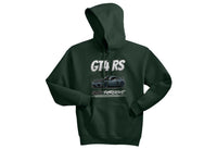 Porsche 718 Cayman GT4 RS Unisex Hoodie | Supercar Streetwear | Sizes S–3XL | Black, Deep Forest, Deep Royal Blue, Light Steel Grey, True Red, Navy Blue, White