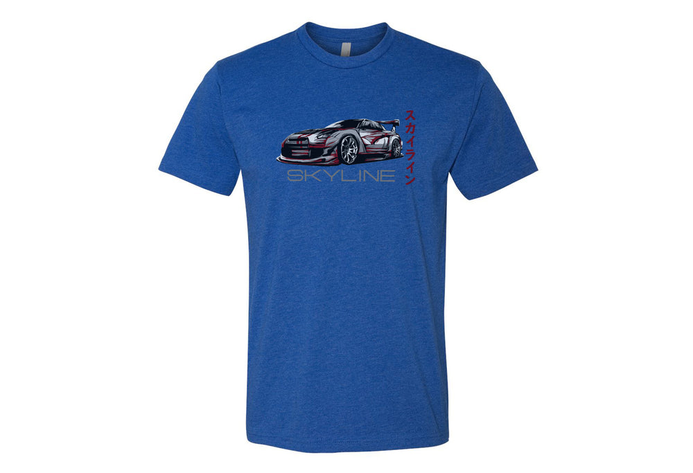 Youth Nissan Skyline T-Shirt - Premium Quality Relaxed Fit Tee in Black, Cardinal, Charcoal, Navy, Royal Blue, White | Sizes Small to XL