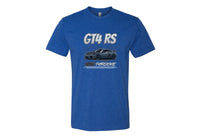 Youth Porsche 718 Cayman GT4 RS T-Shirt | Junior Supercar Fans Tee | Sizes S–XL | Black, Royal Blue, White