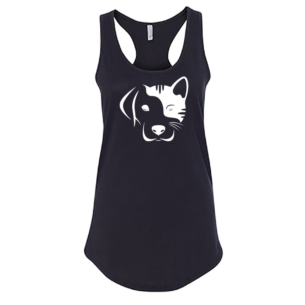 "Team Paws" Women's Racerback Tank Top – The Perfect Active Top for Dog and Cat Lovers
