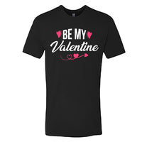 Men’s Be My Valentine T-Shirt – Classic Graphic Heart & Arrow Tee – Soft Cotton Holiday Shirt
