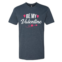 Men’s Be My Valentine T-Shirt – Classic Graphic Heart & Arrow Tee – Soft Cotton Holiday Shirt