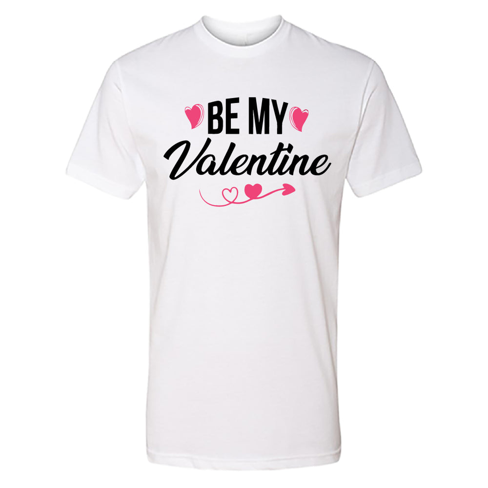 Men’s Be My Valentine T-Shirt – Classic Graphic Heart & Arrow Tee – Soft Cotton Holiday Shirt