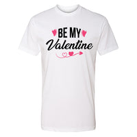 Men’s Be My Valentine T-Shirt – Classic Graphic Heart & Arrow Tee – Soft Cotton Holiday Shirt