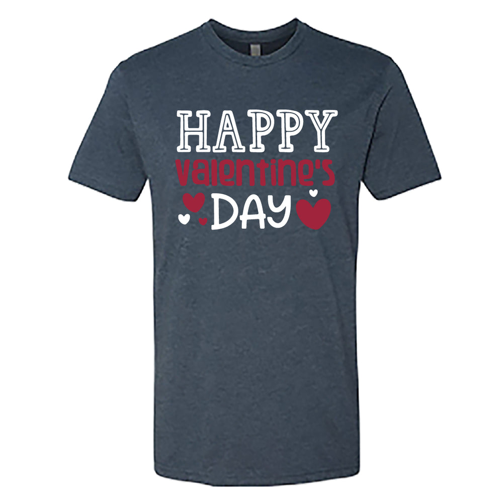 Men’s Happy Valentine’s Day T-Shirt – Classic Graphic Holiday Tee – Soft Cotton Men’s Valentine’s Gift Shirt