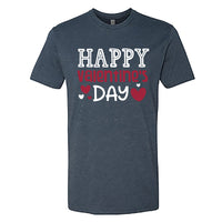 Men’s Happy Valentine’s Day T-Shirt – Classic Graphic Holiday Tee – Soft Cotton Men’s Valentine’s Gift Shirt