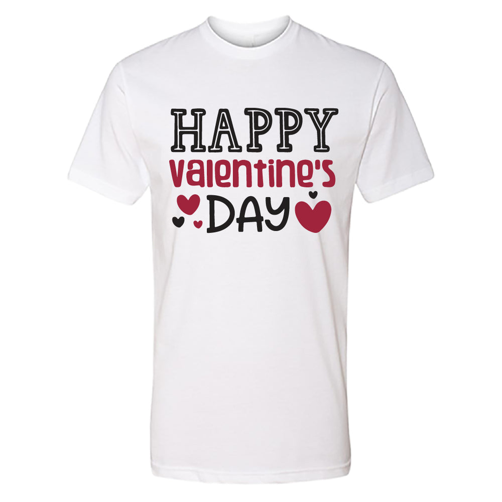 Men’s Happy Valentine’s Day T-Shirt – Classic Graphic Holiday Tee – Soft Cotton Men’s Valentine’s Gift Shirt