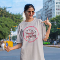 Women’s Happy Valentine’s Day T-Shirt – Modern Pink Script Graphic Tee – Stylish Cotton Holiday Top for Women