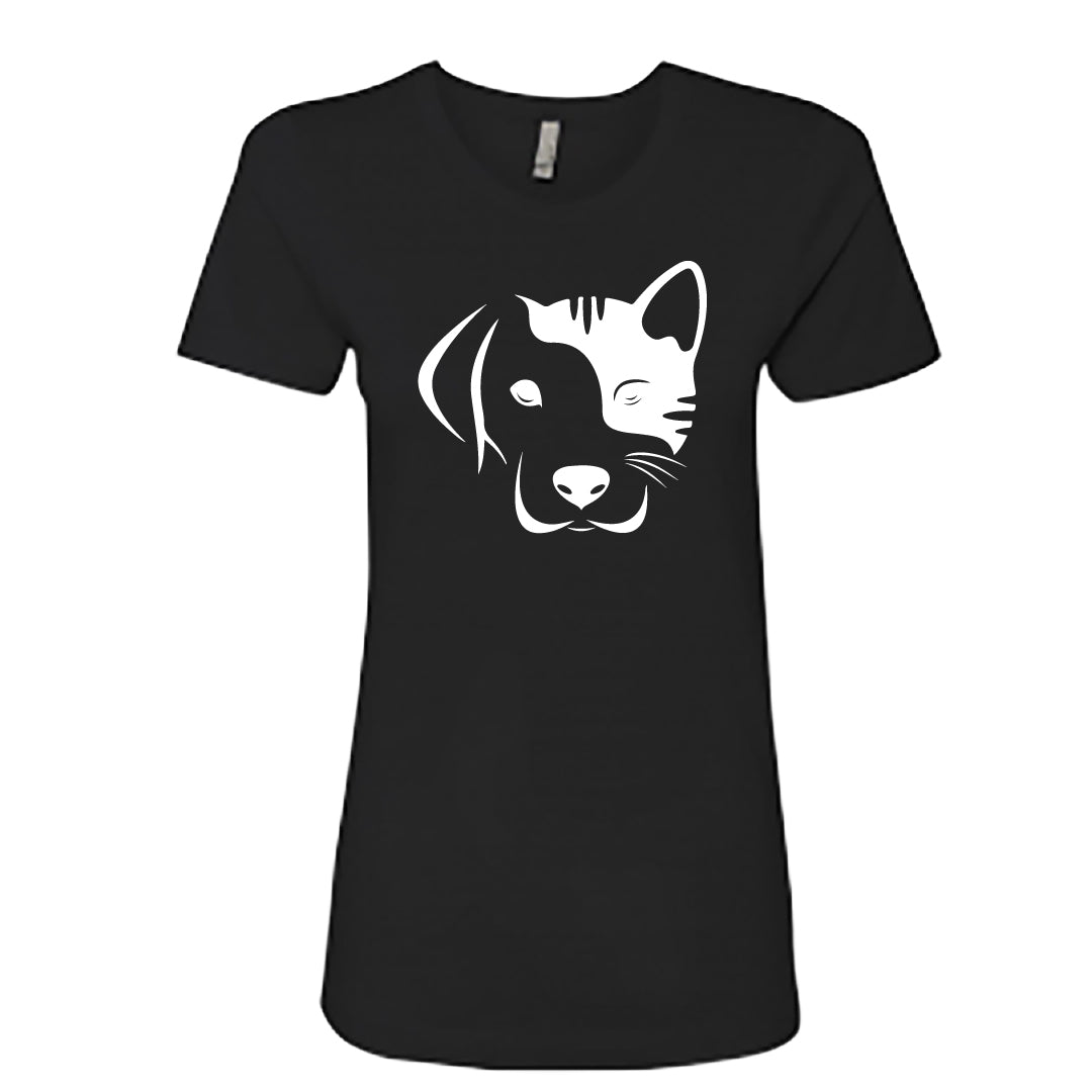 "Team Paws" Women's T-Shirt – The Ultimate Tee for Dog and Cat Lovers