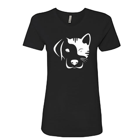 "Team Paws" Women's T-Shirt – The Ultimate Tee for Dog and Cat Lovers